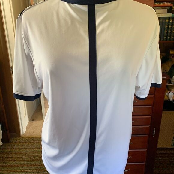 PGA men’s golf shirt, red, white & blue size M - Picture 2 of 4